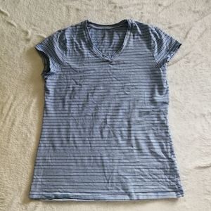 Penmans Striped V-Neck Tee